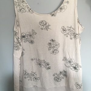 Floral tank top